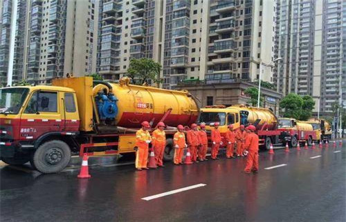 界首市政管道清淤