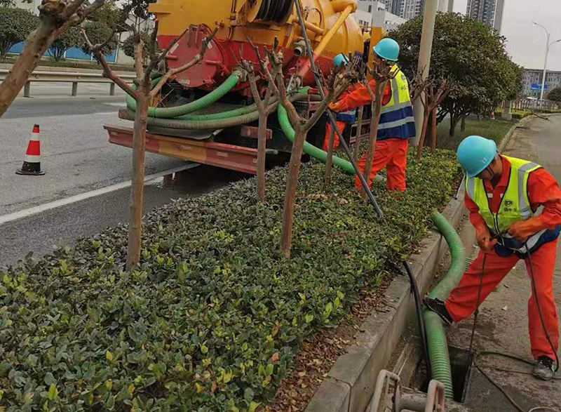 界首市政管道清淤